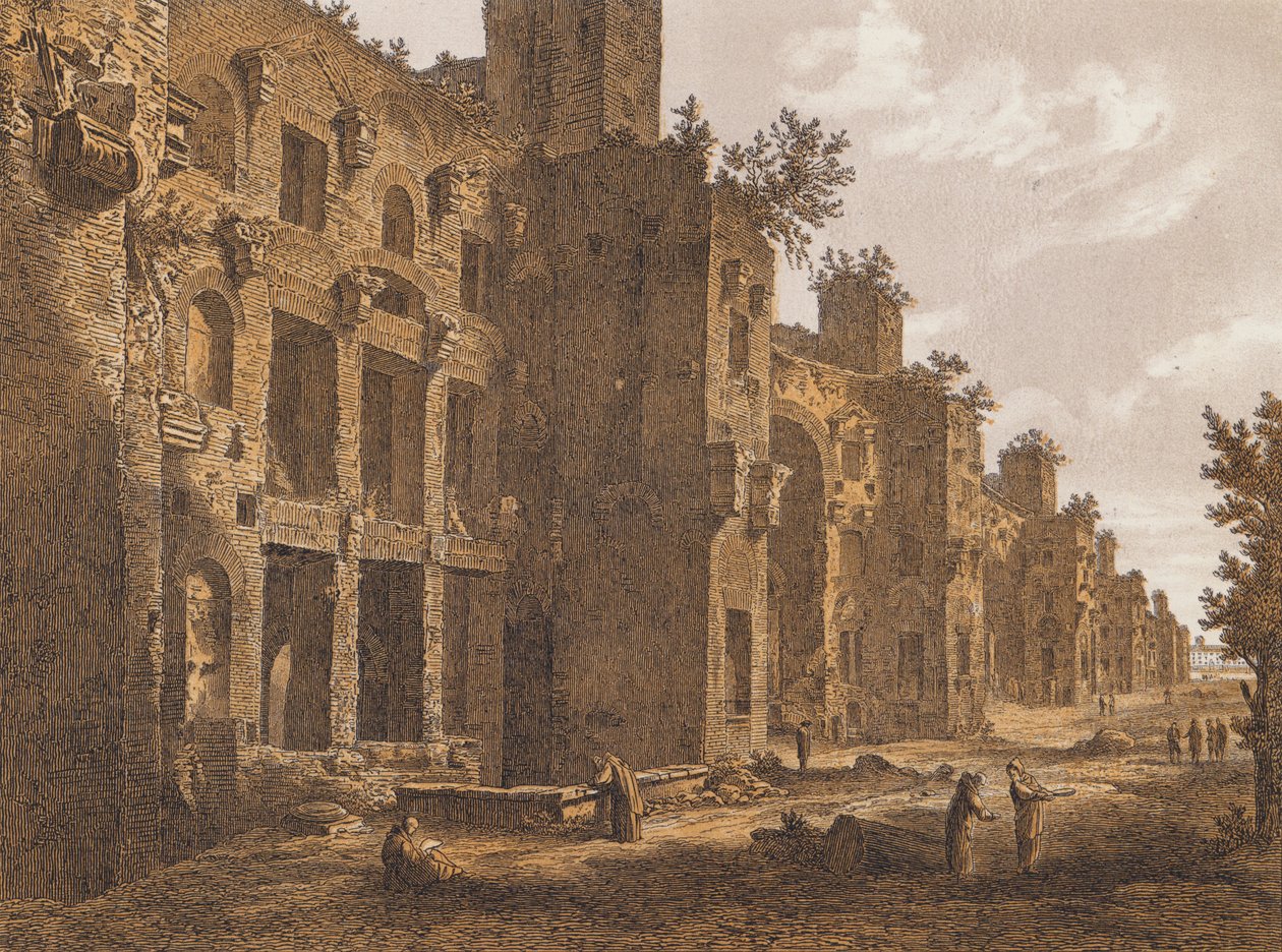 Bäder des Diokletian, Rom von German School