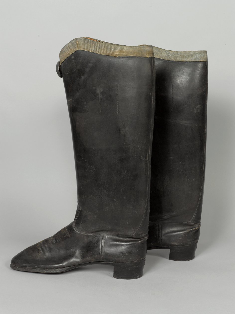 Stiefel, 3. von Zieten-Husaren, getragen von HRH Der Herzog von Connaught, vor 1914 von German School