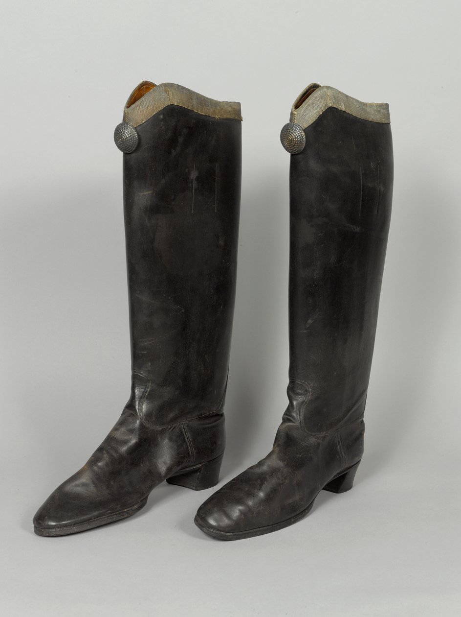 Stiefel, 3. von Zieten-Husaren, getragen von HRH Der Herzog von Connaught, vor 1914 von German School