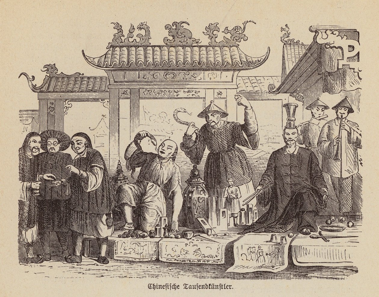 Chinesische Darsteller von German School