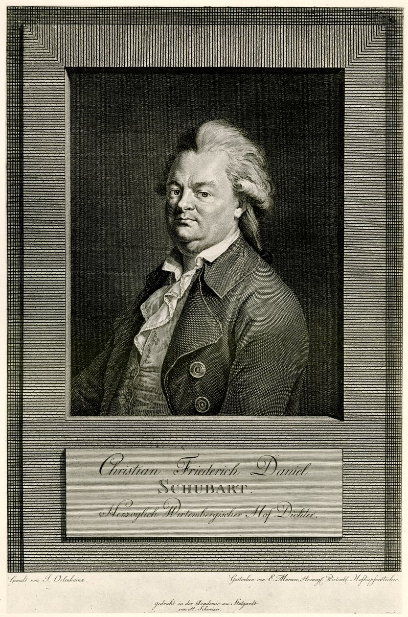 Christian Friedrich Daniel Schubart von German School
