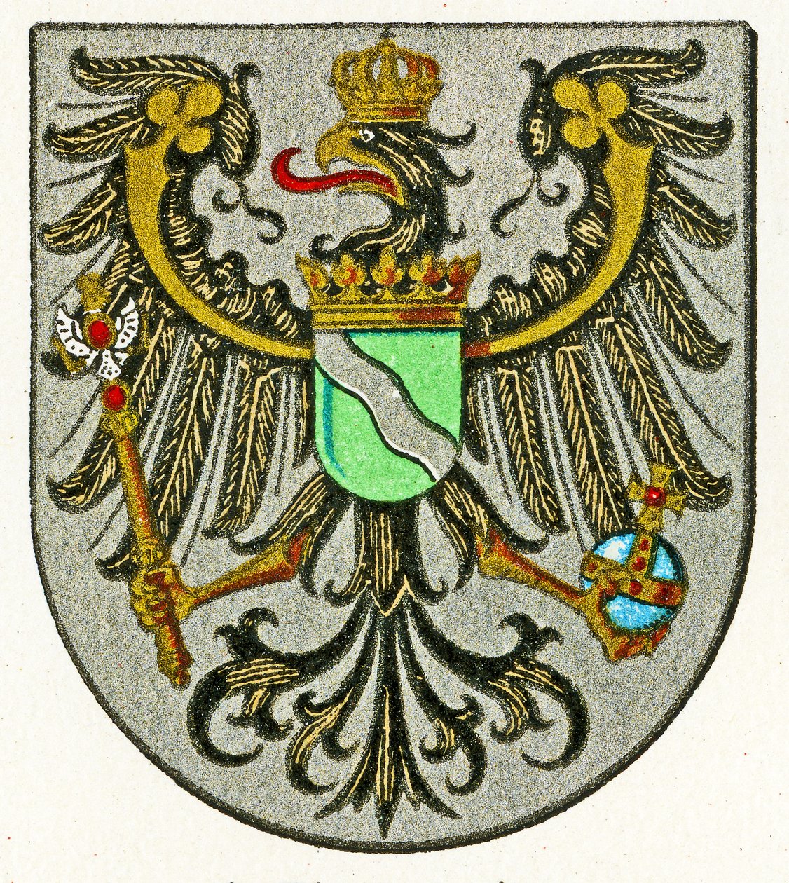 Wappen der Rheinprovinz (Provinz Rheinland), ca. 1898 von German School