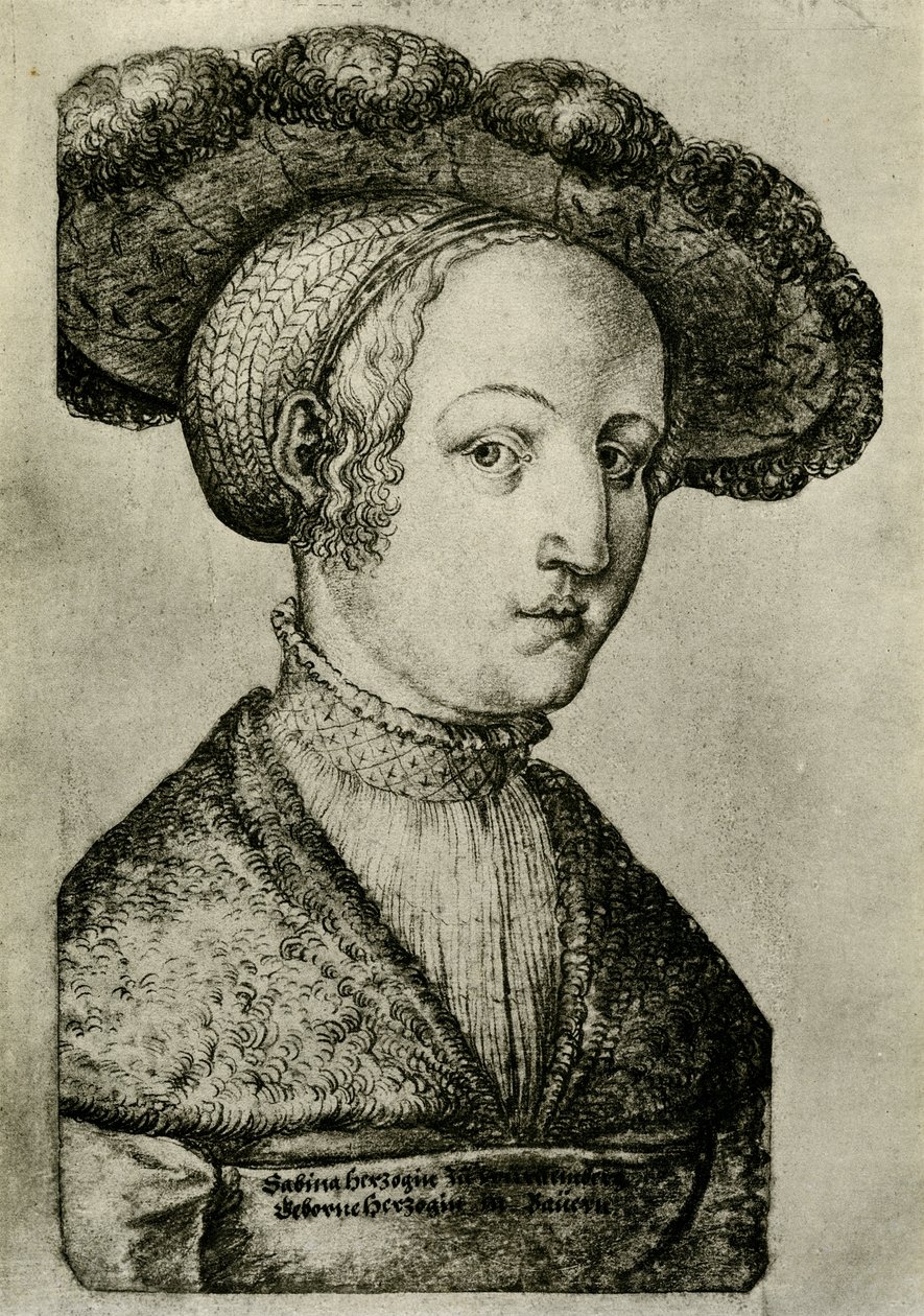 Herzogin Sabina von Württemberg von German School