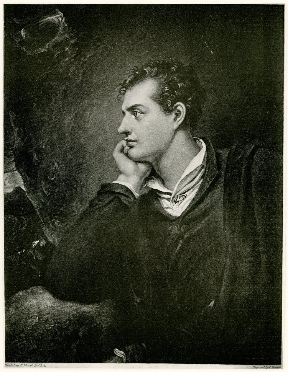 George Noel Gordon Lord Byron von German School