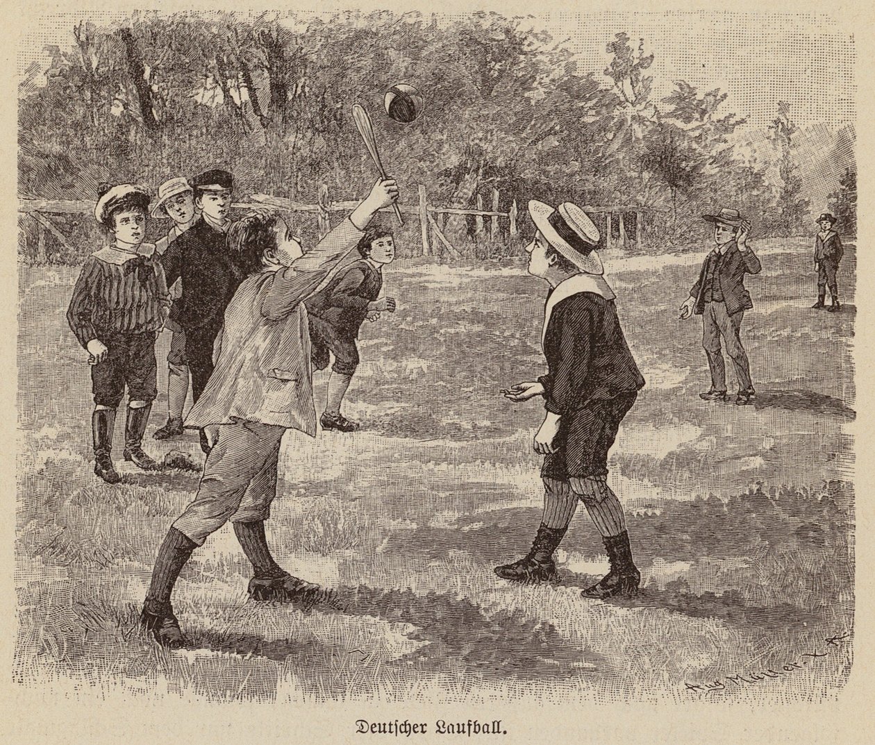 Deutscher Laufball von German School
