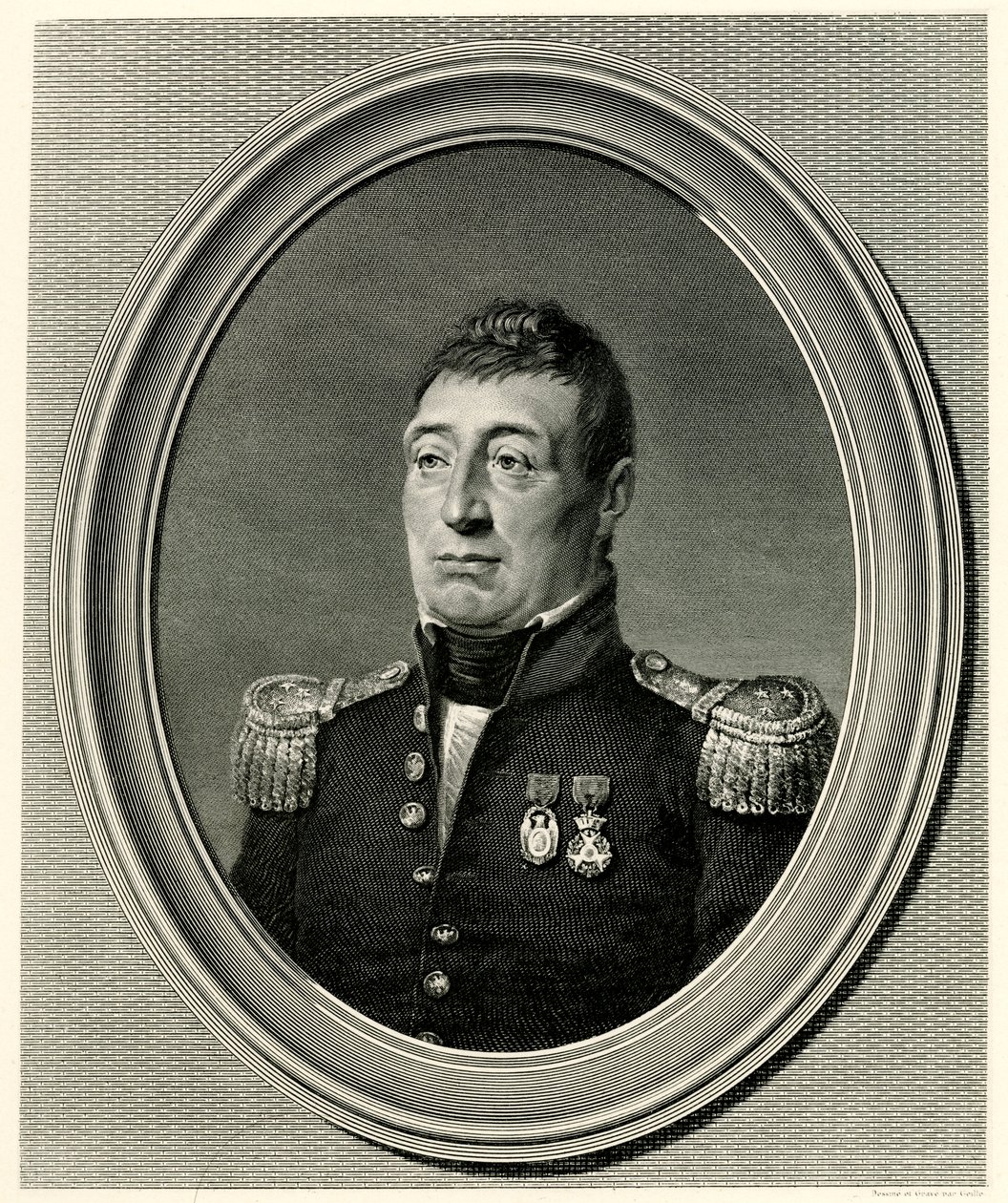 Gilbert du Motier, Marquis de Lafayette von German School