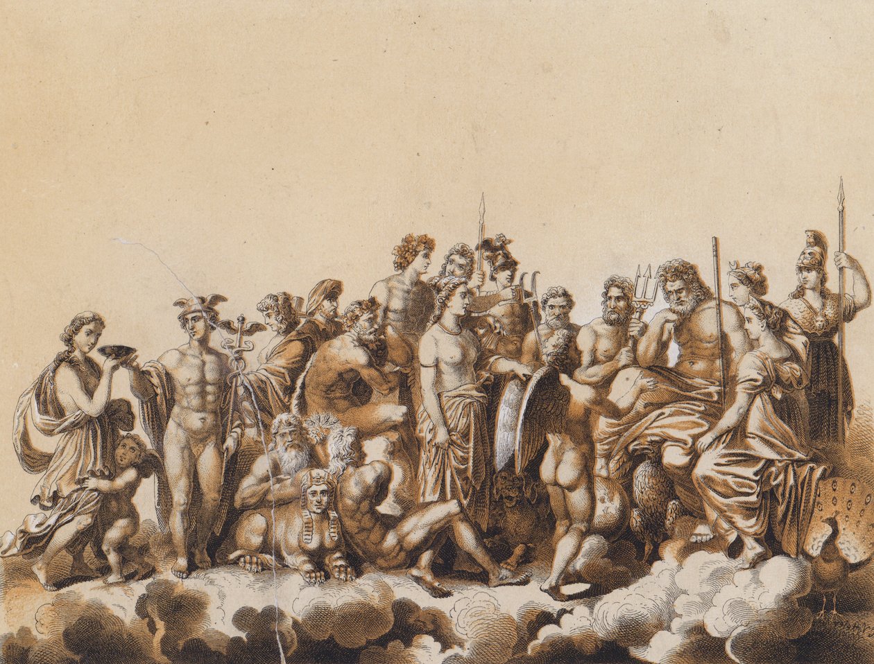 Götter der klassischen Ära von German School