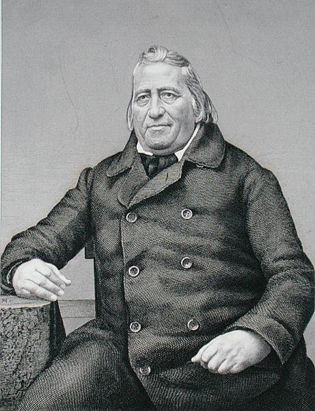 Hippolyte André Baptiste Chelard (1814-86) graviert von Weimar von German School