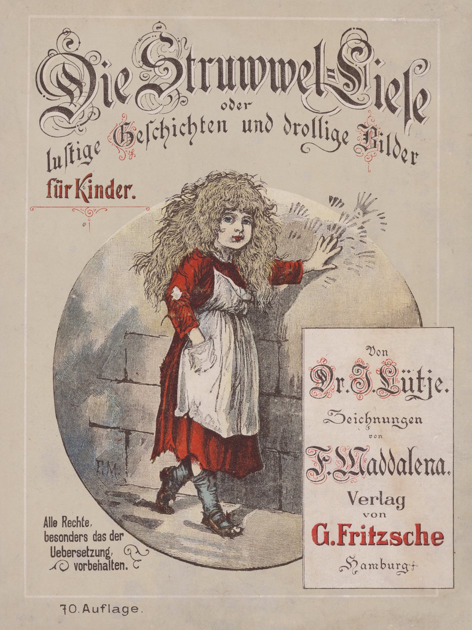 Illustration für Die Struwwel-Liese von German School