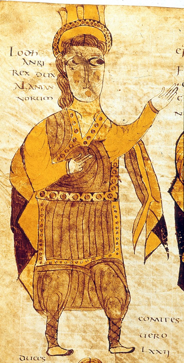 Illustration aus dem Brevier von Alarich, 506 von German School
