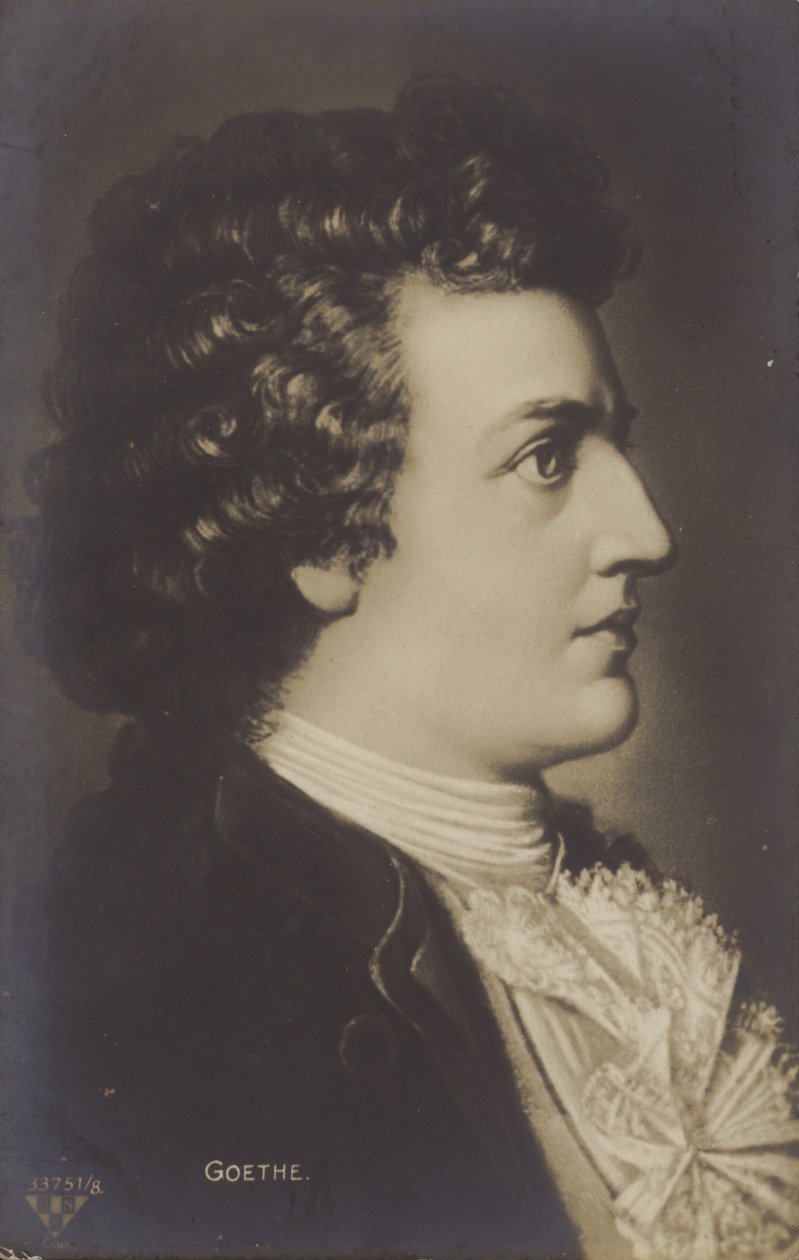Johann Wolfgang von Goethe, deutscher Dichter, Romanautor und Dramatiker von German School