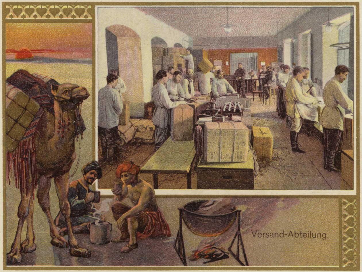 K und S Popov Brüder Werbung von German School
