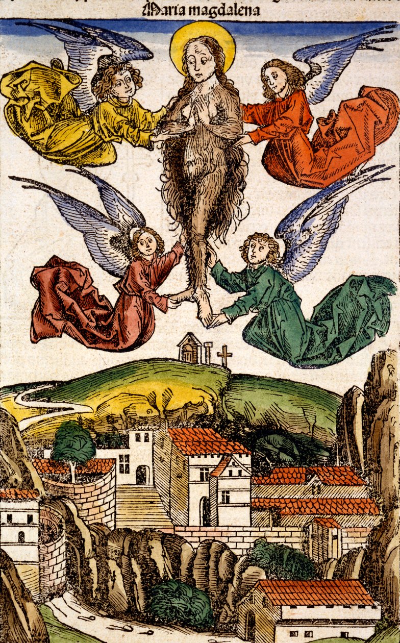 Maria Magdalena aus Liber Chronicarum von Hartmann Schedel, 1493 von German School