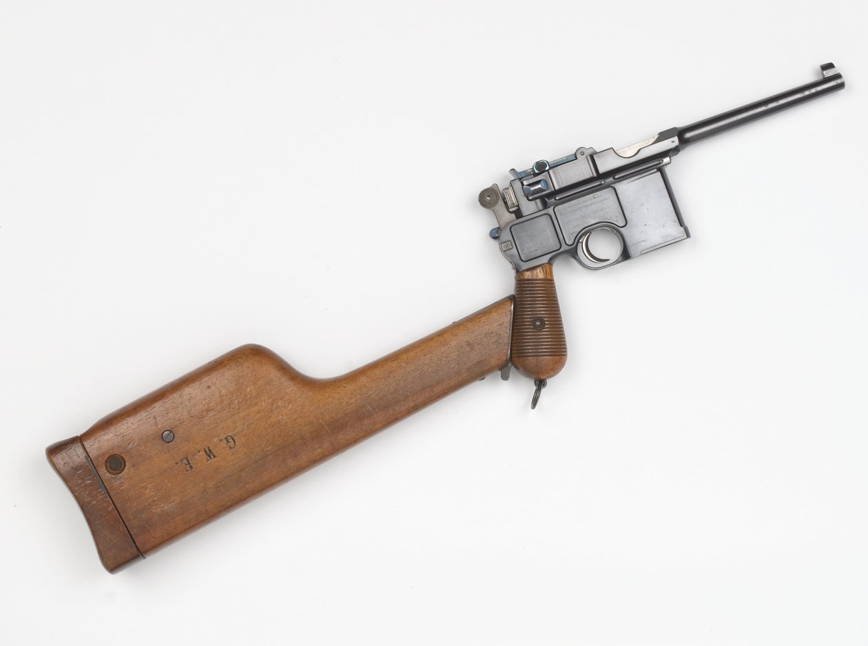 Mauser C96 7,63 mm Pistole von German School