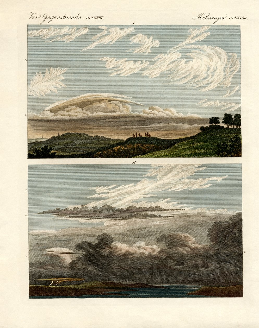 Naturgeschichte der Wolken von German School