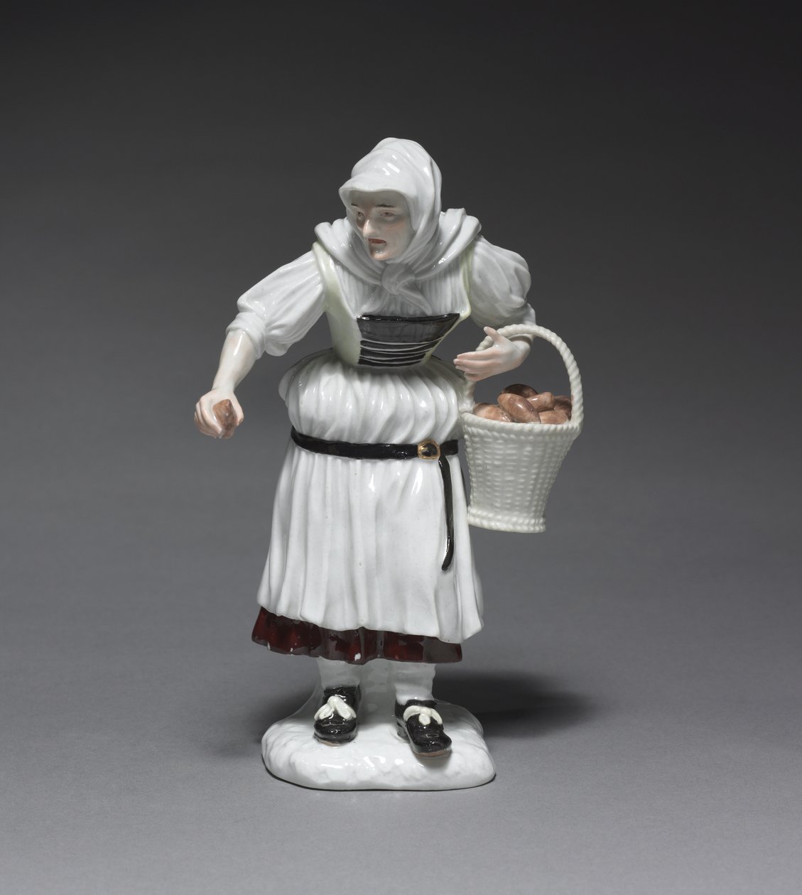Bäuerin, Hersteller Meissener Porzellanmanufaktur, Deutschland, modelliert von Johann Joachim Kändler von German School
