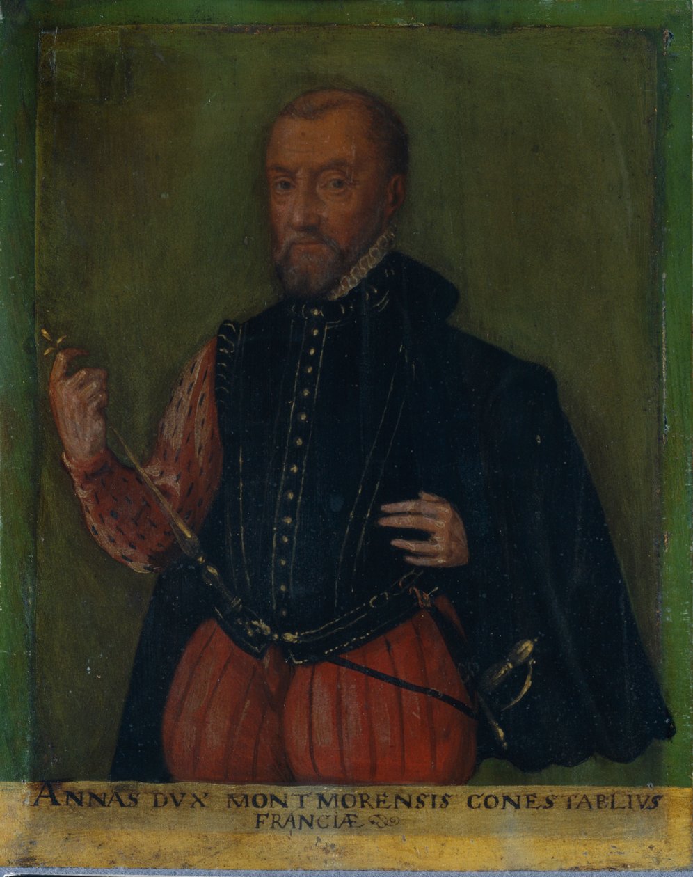 Porträt von Annas Herzog von Montmorency, Konstabler von Frankreich von German School