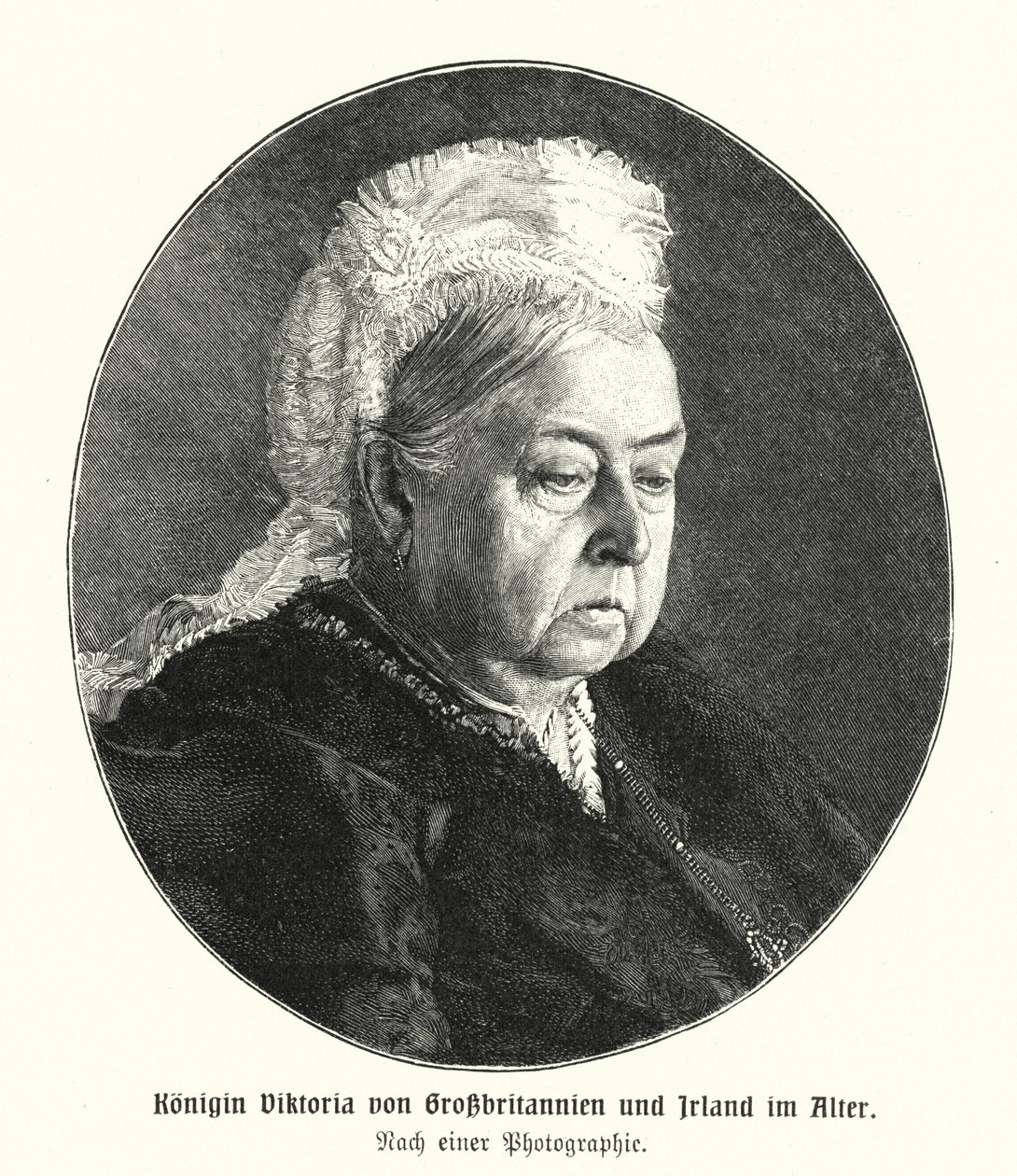 Königin Victoria im Alter von German School
