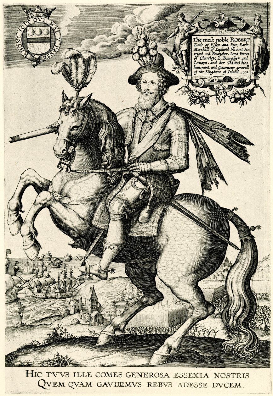 Robert Devereux, Earl of Essex von German School