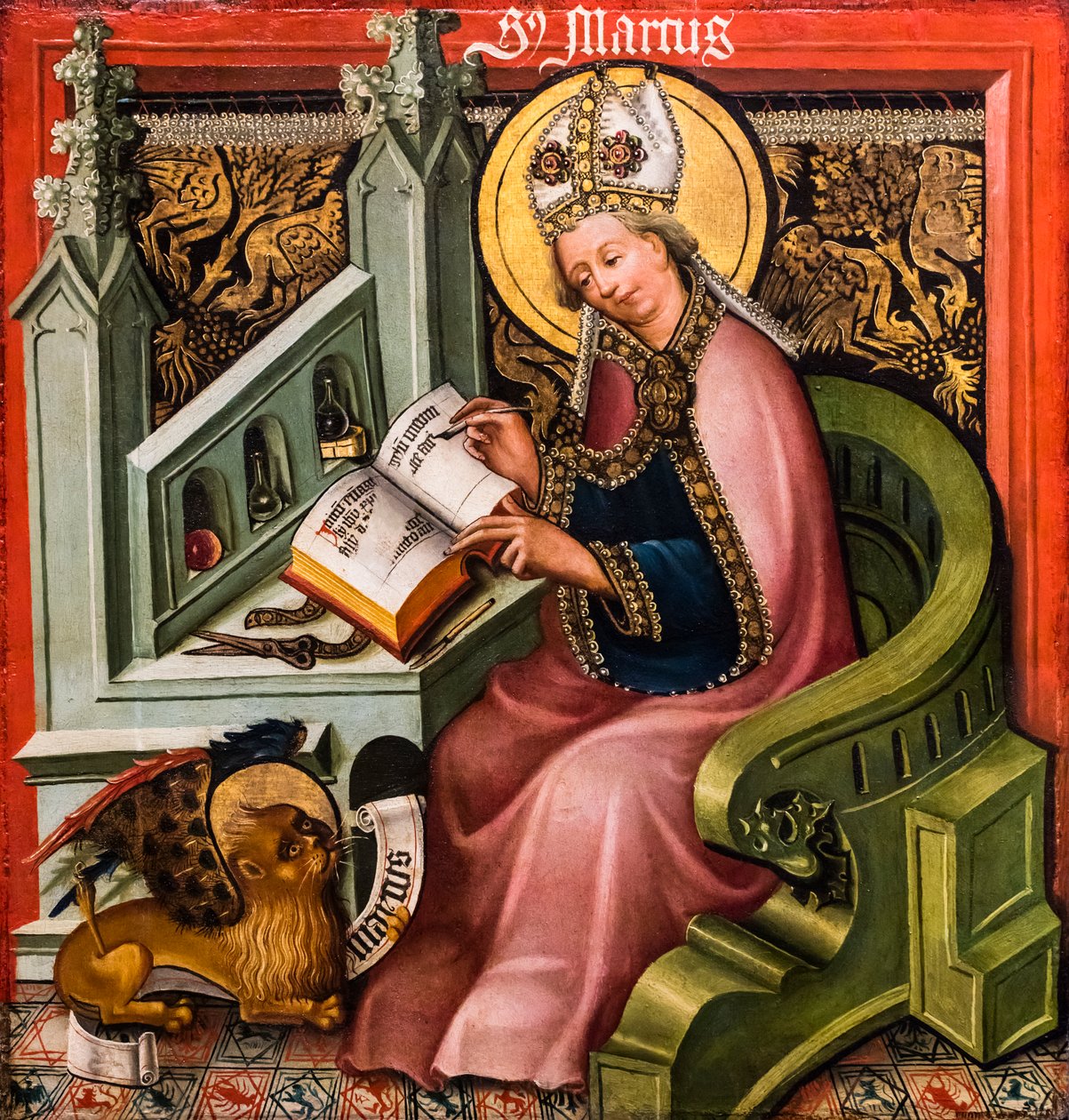 Markus der Evangelist von German School
