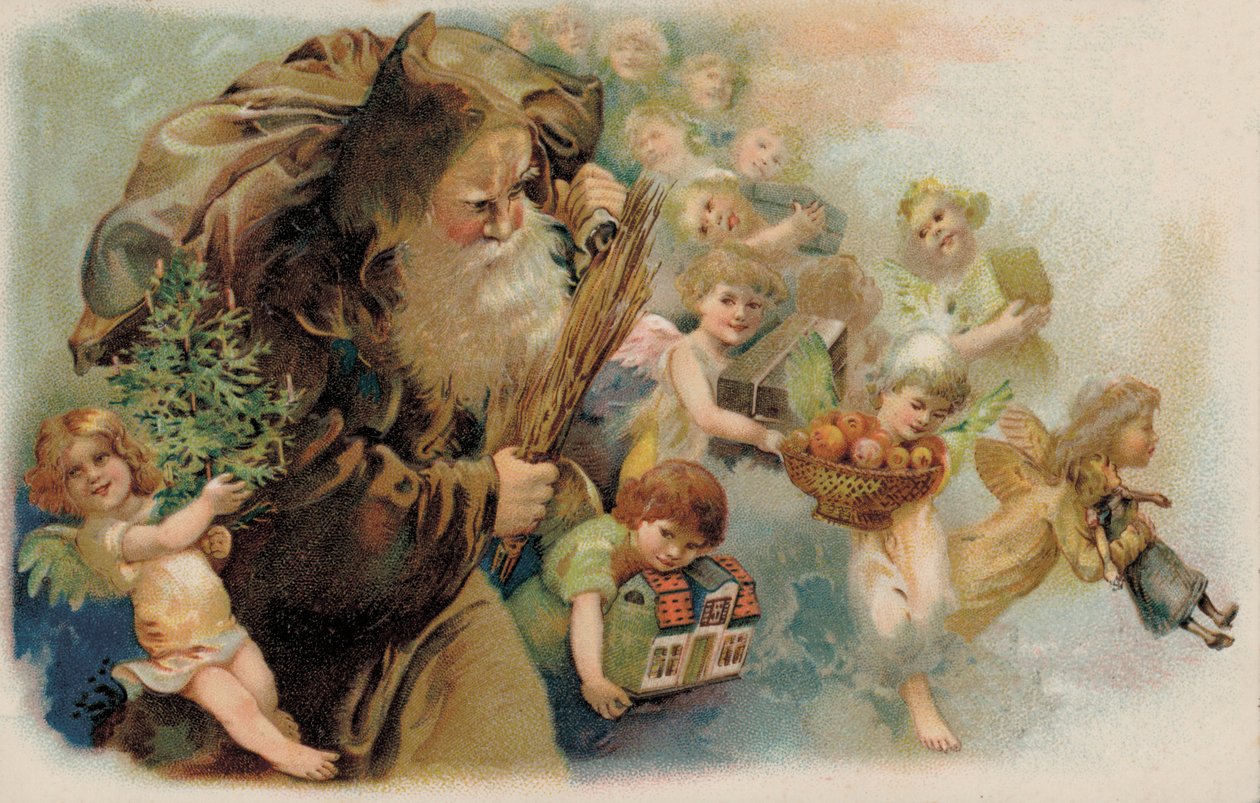 Weihnachtsmann, Father Christmas von German School