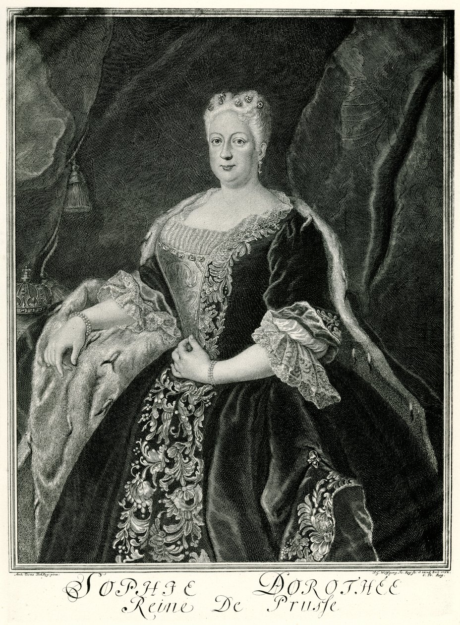 Sophie Dorothea, Königin von Preußen (1687-1757) von German School