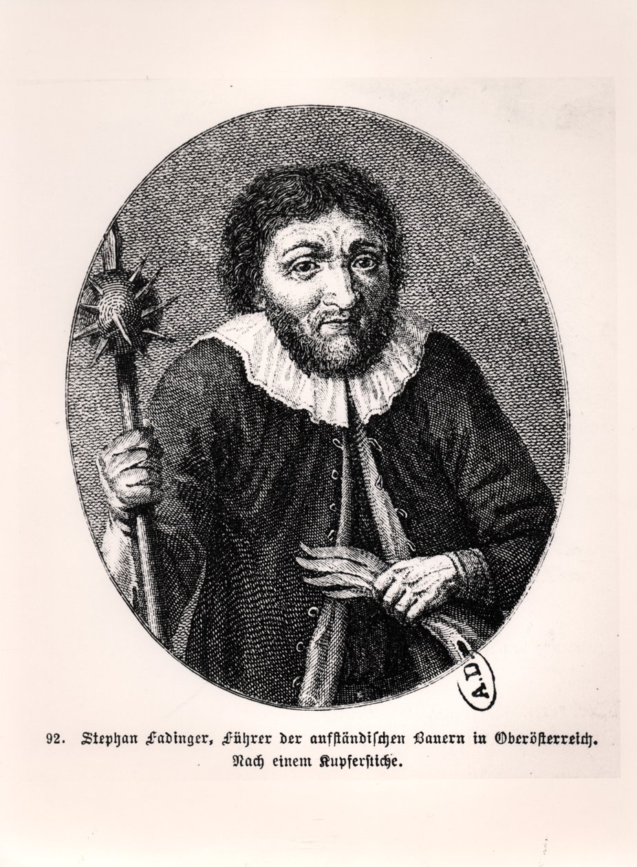 Stephan Fadinger (gest. 1626), Anführer des österreichischen Bauernaufstands (1625-1626) von German School