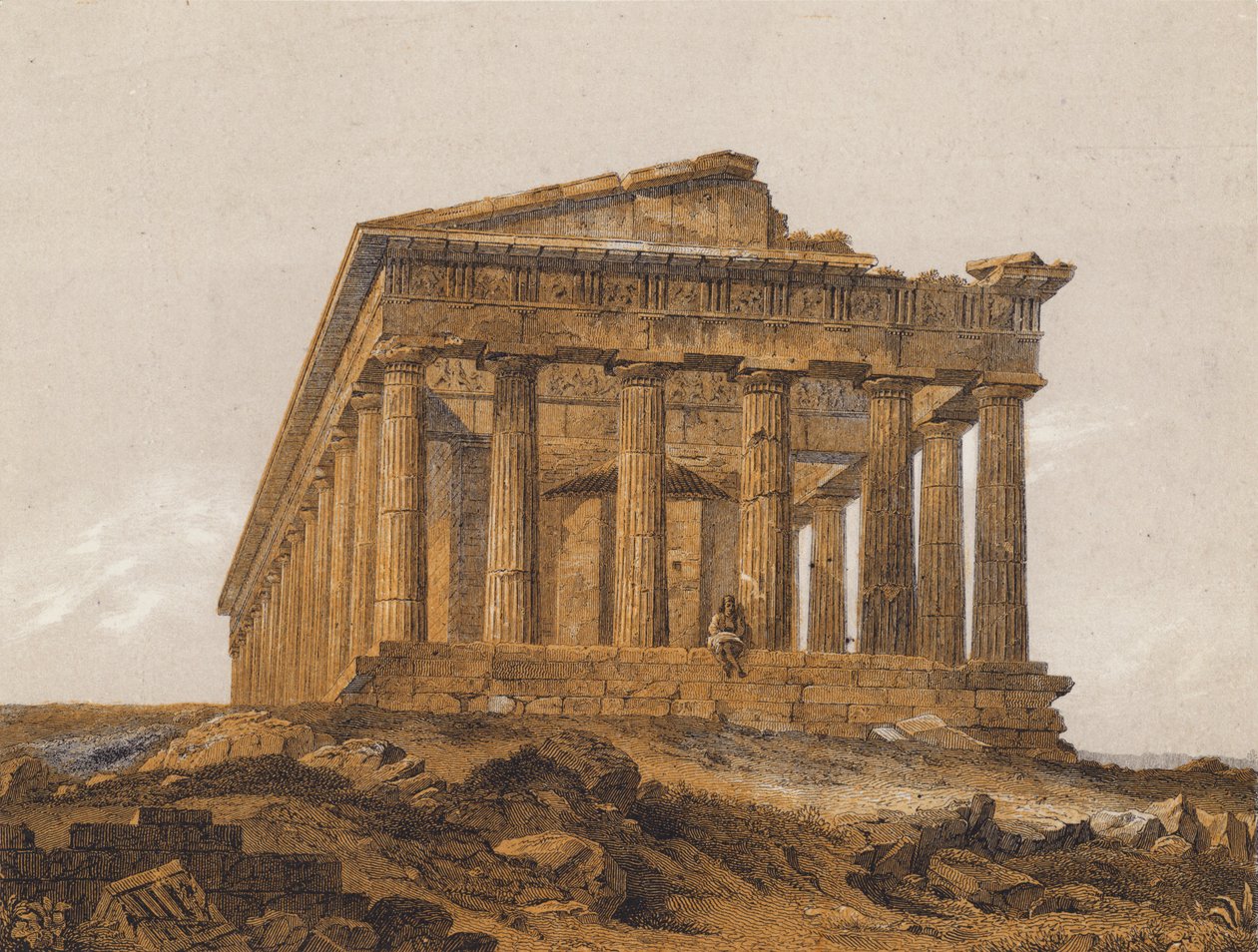 Tempel des Hephaistos, Athen, Griechenland von German School