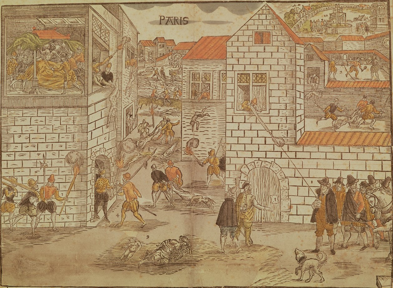 Das Massaker der Bartholomäusnacht von German School