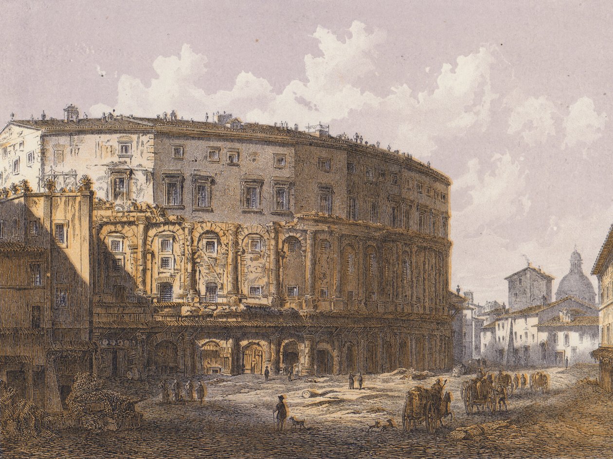 Theater des Marcellus, Rom von German School