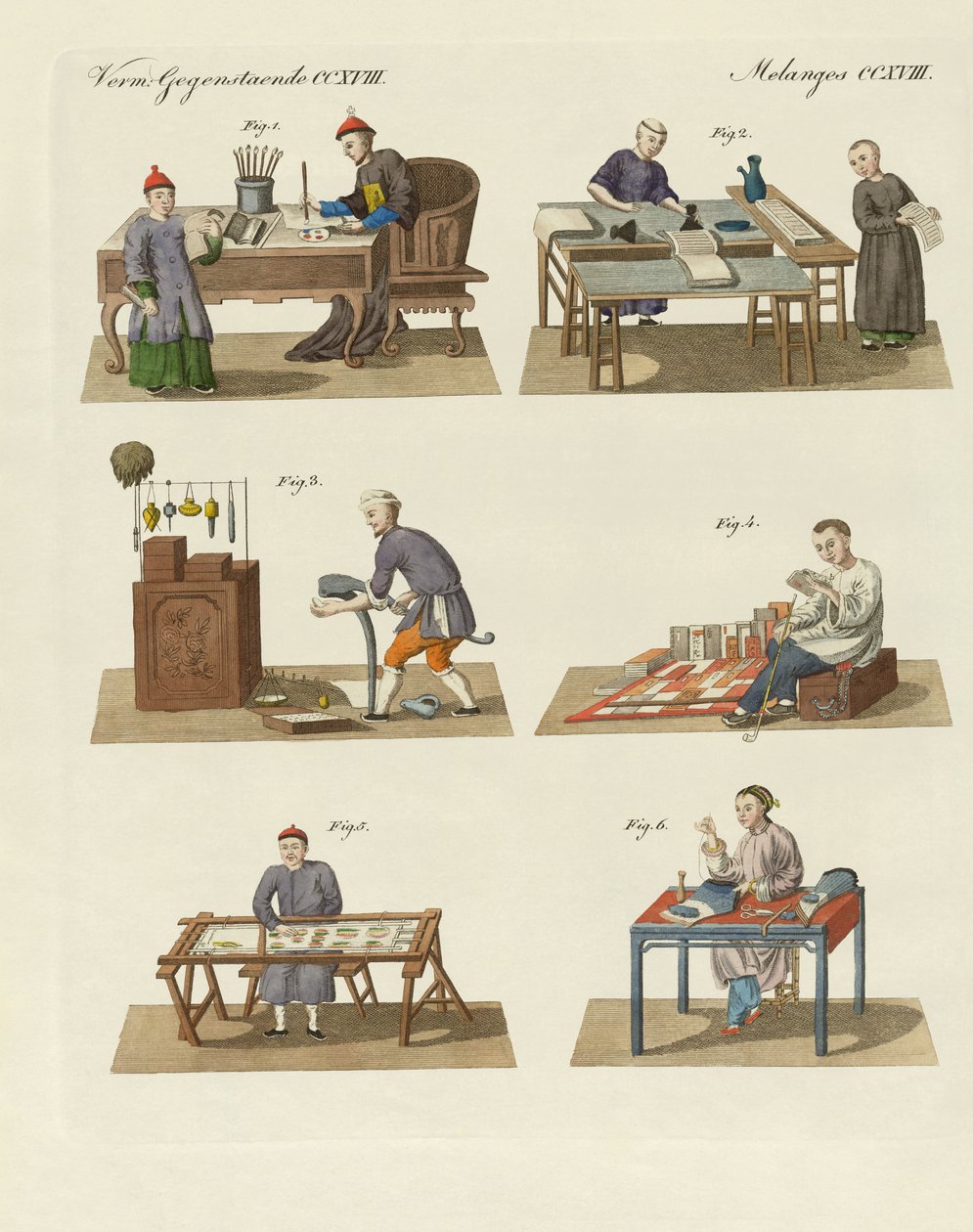 Handwerke, Künste und Handarbeiten in China von German School