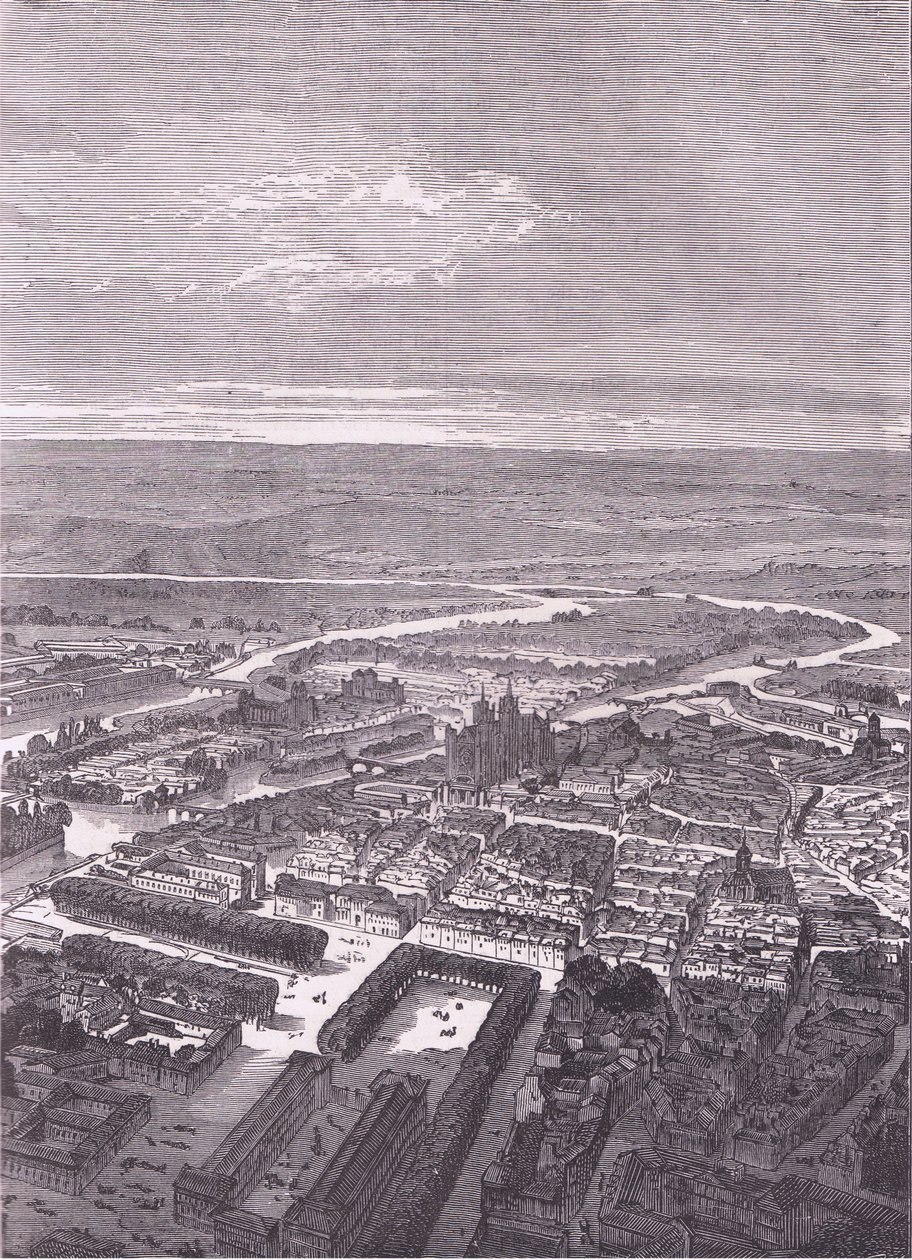 Ansicht von Metz, 