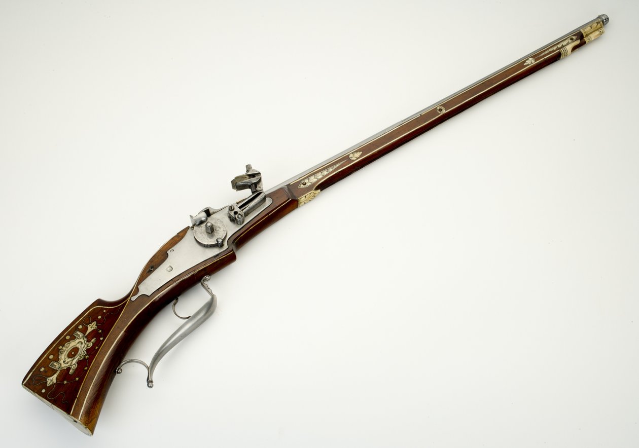 Radschlosskarabiner für die persönliche Garde von Wolf Dietrich von Raitenau, Fürstbischof von Salzburg, um 1590 von German School