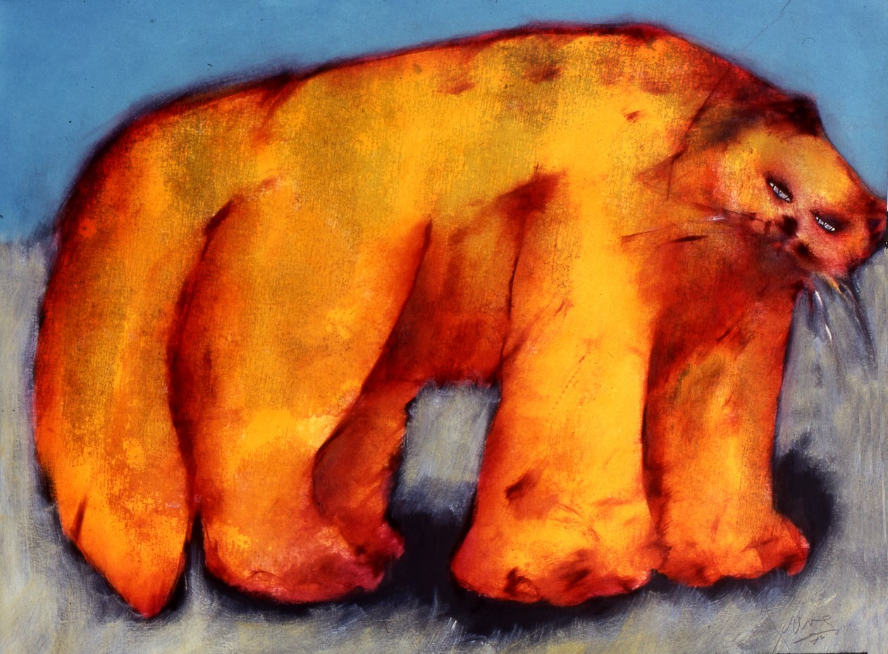 Große Katze von Gerrit Greve