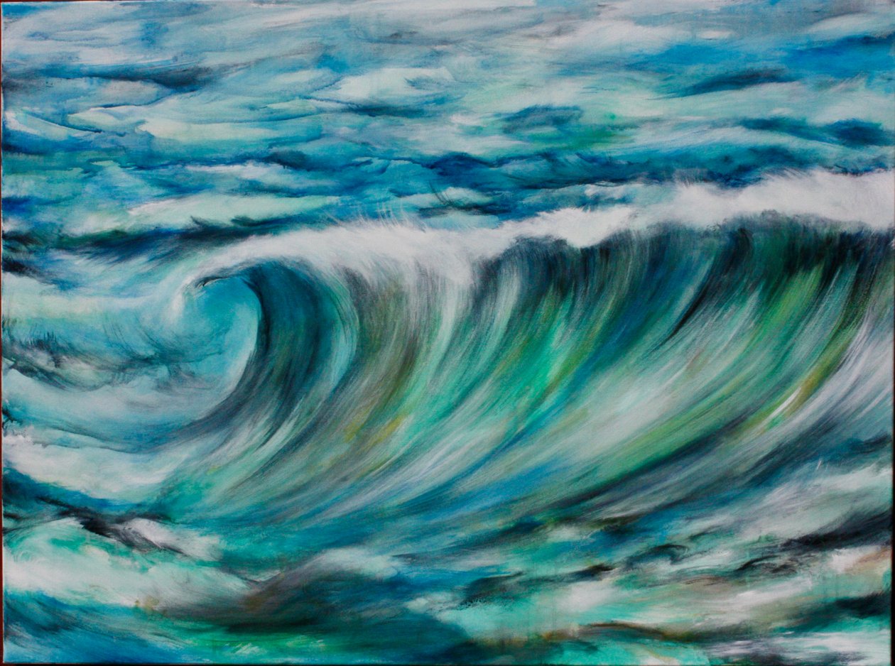 Die große Welle von Gerrit Greve