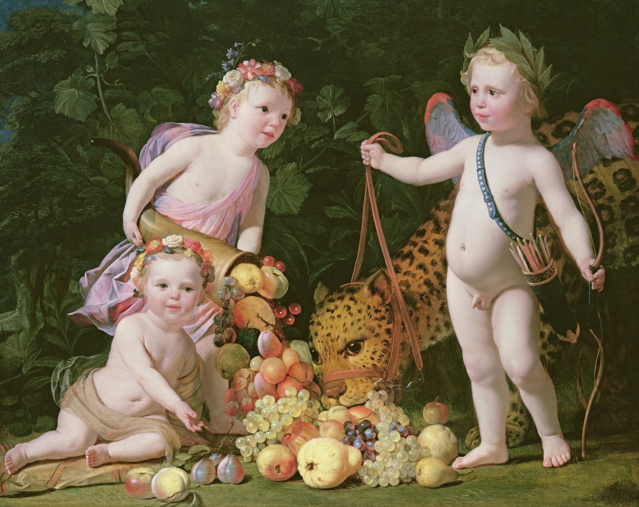 Eine Allegorie des Friedens und des Überflusses, 1629 von Gerrit van Honthorst
