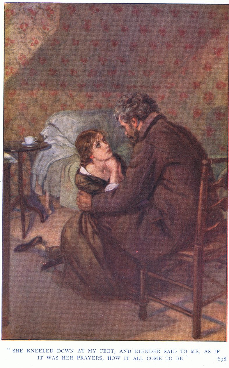 Sie kniete vor meinen Füßen nieder und sagte mir, als ob es ihr Gebet wäre, wie alles gekommen ist von Gertrude E. Demain Hammond