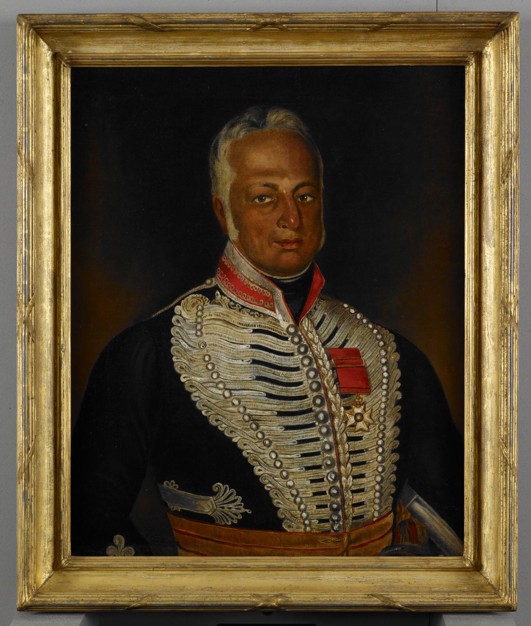 Oberstleutnant James Skinner (1778-1841) ca. 1836 von Ghulam Husayn Khan