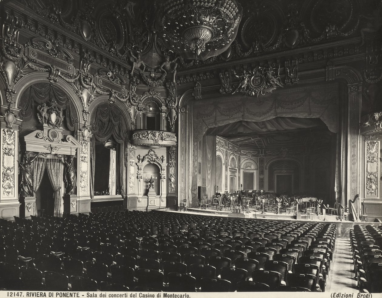 Konzertsaal, Montecarlo Casino, Monaco von Giacomo Brogi