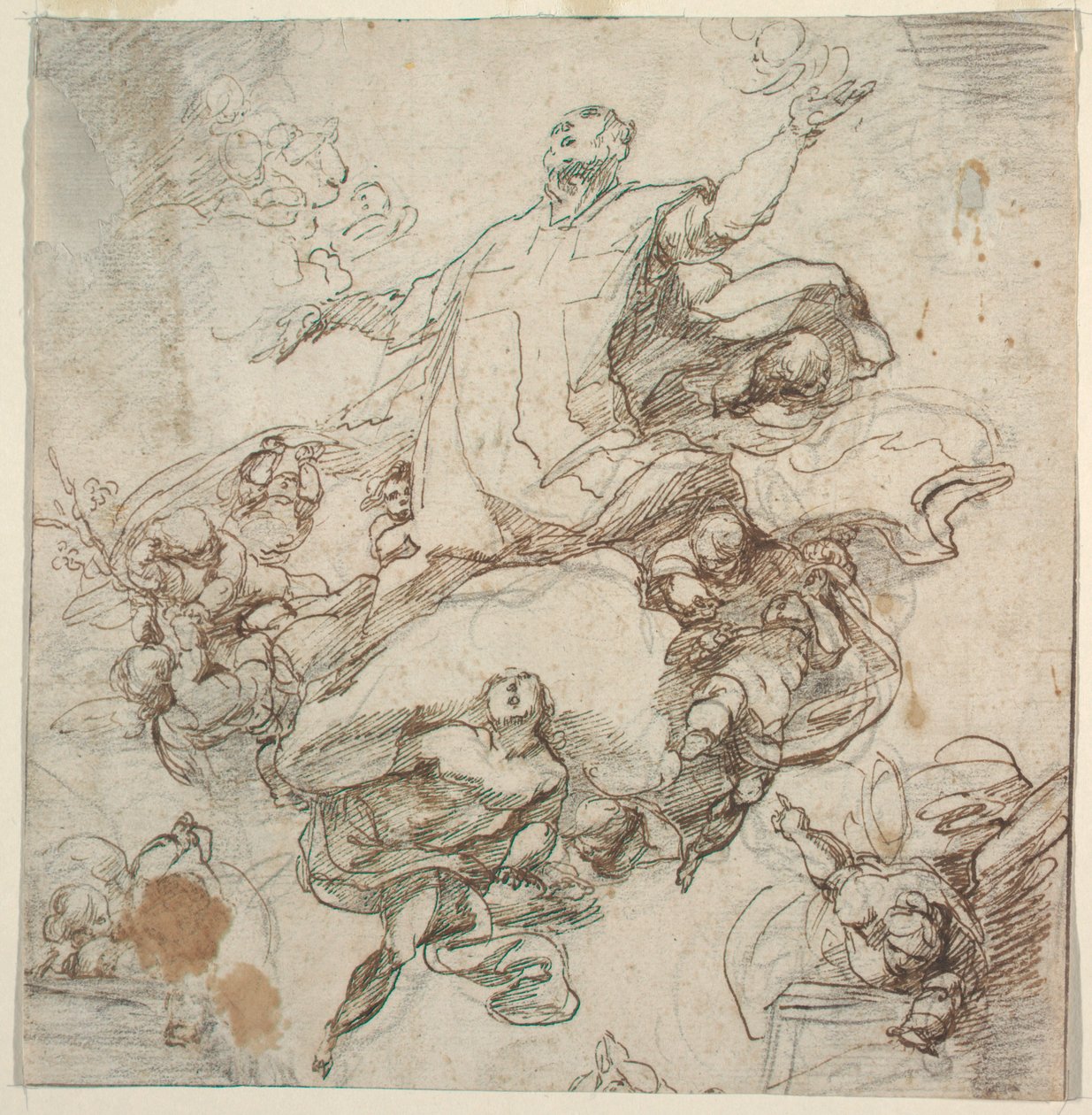 Verherrlichung des hl. Filippo Neri von Giacomo Farelli