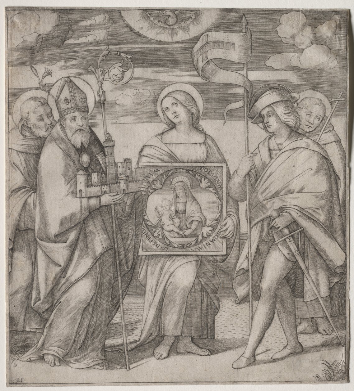 Schutzheilige von Bologna von Giacomo Francia