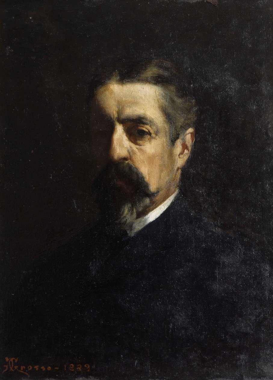 Porträt von Graf Marcello Panissera di Veglio (1830-1886) von Giacomo Grosso