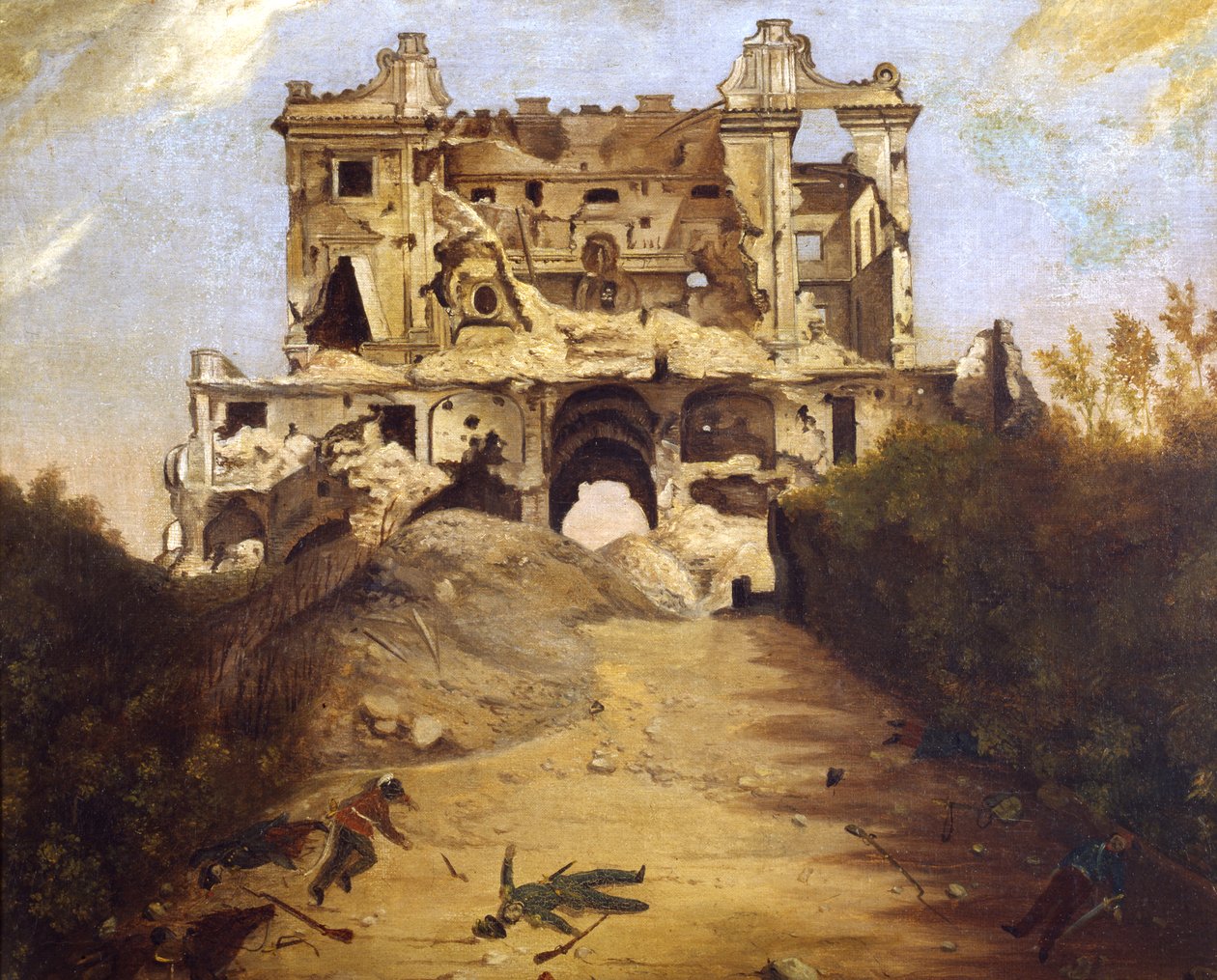 Das Haus der vier Winde, ca. 1849 von Giambattista Bassi