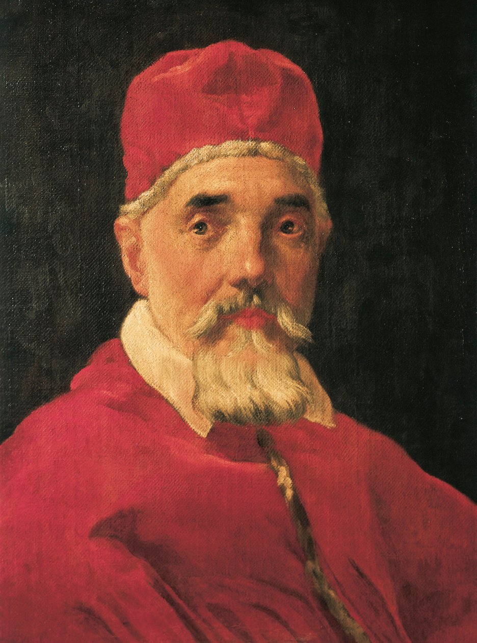 Italien, Rom, Porträt von Papst Urban VIII (Matteo Barberini) von Gian Lorenzo Bernini