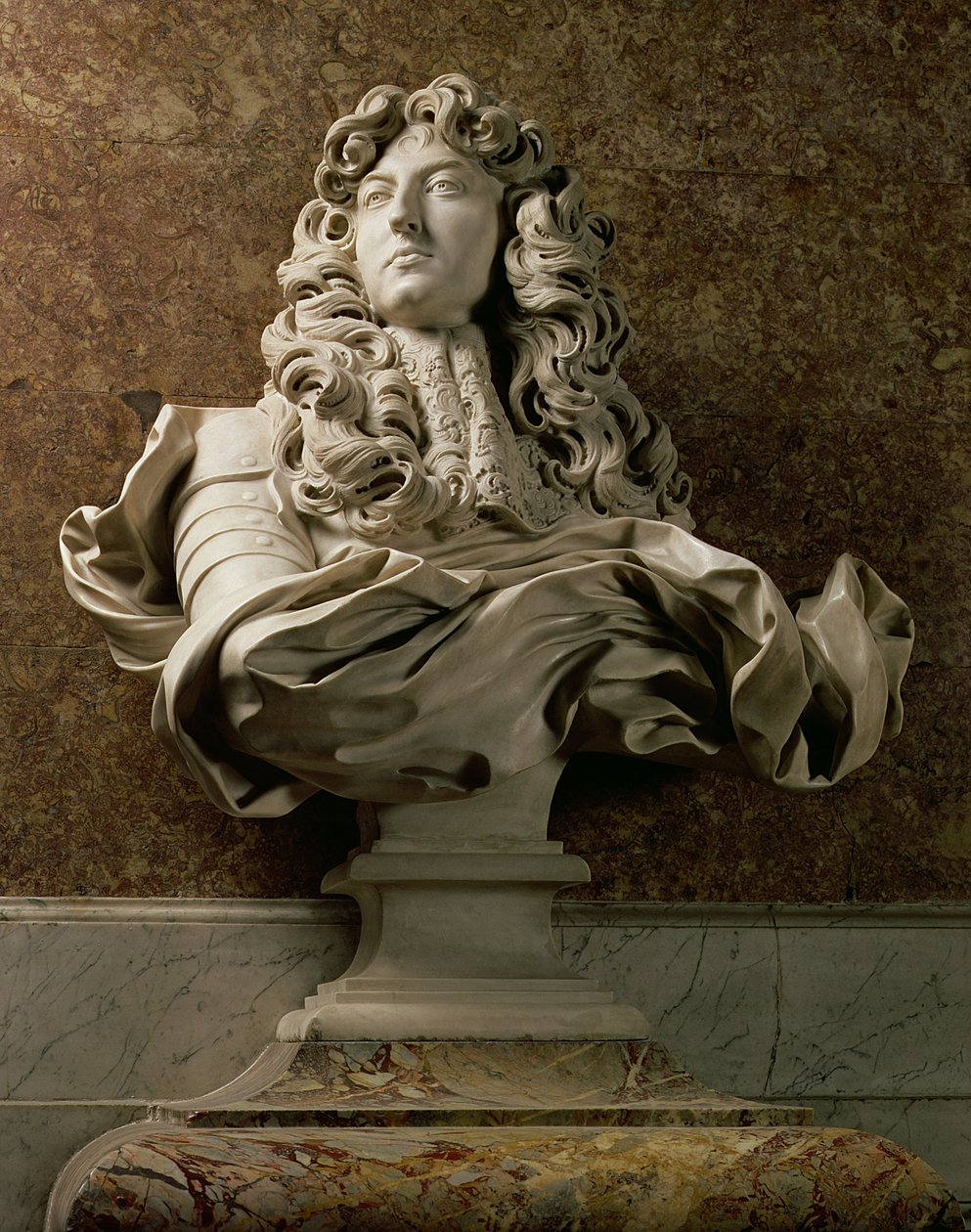Porträtbüste von Ludwig XIV. (1638-1715), 1665 von Gian Lorenzo Bernini