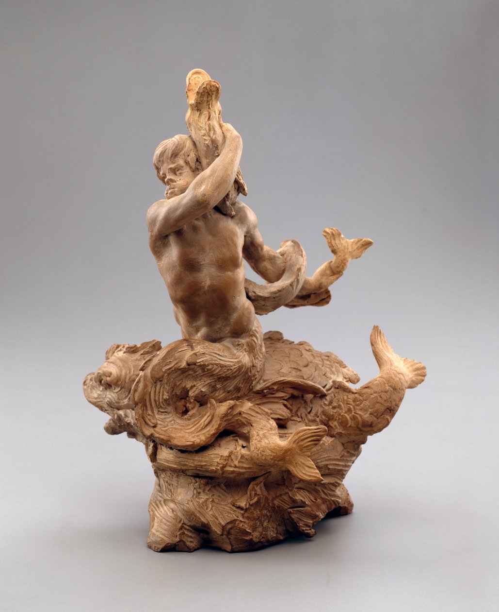 Triton mit einer Seeschlange, ca. 1630 von Gian Lorenzo Bernini