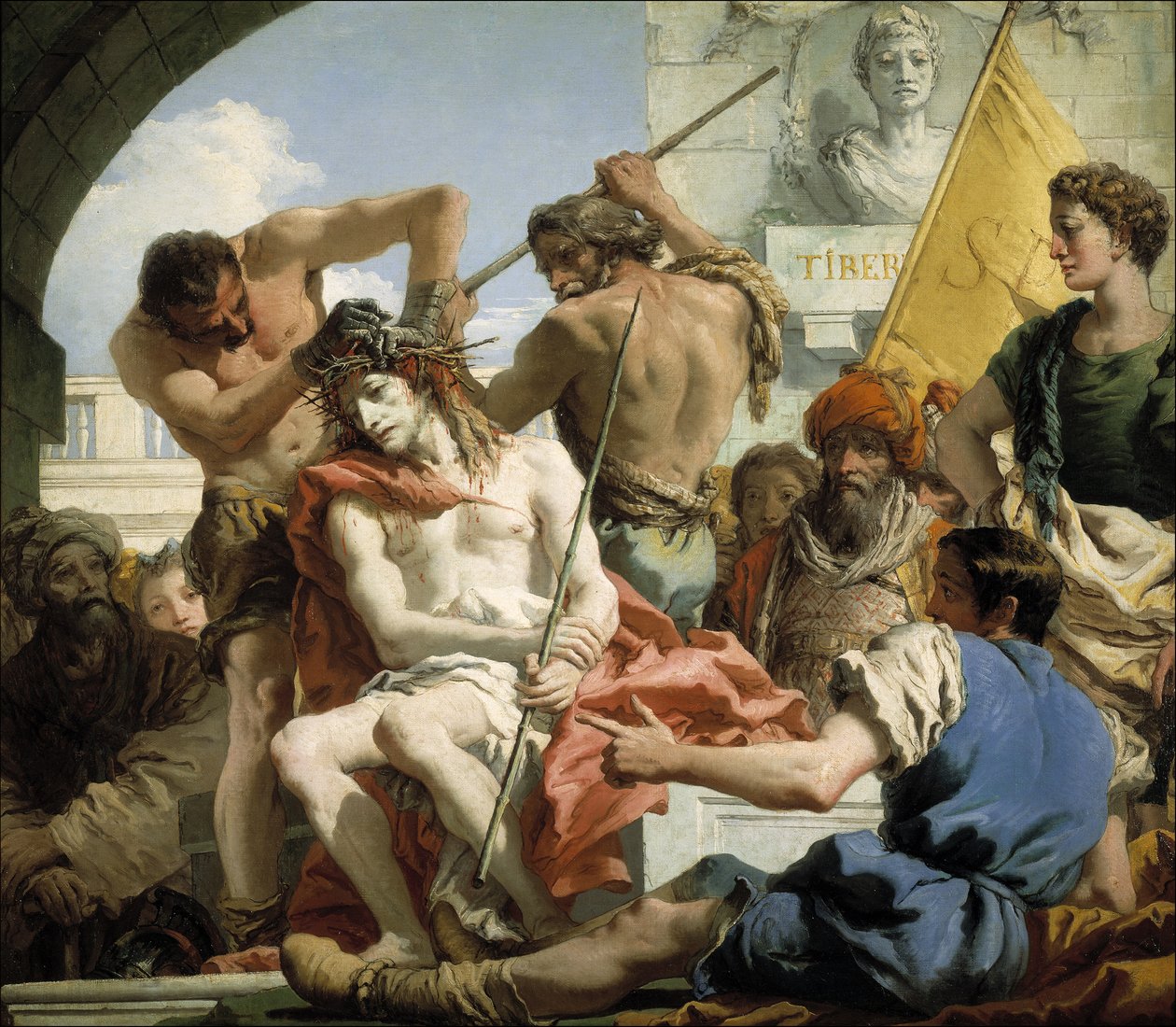 Christus mit Dornen gekrönt von Giovanni Domenico Tiepolo