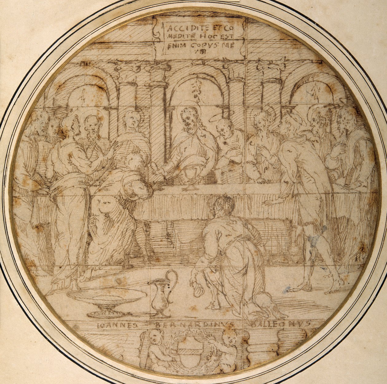 Die Eucharistie von Giannicola di Paolo