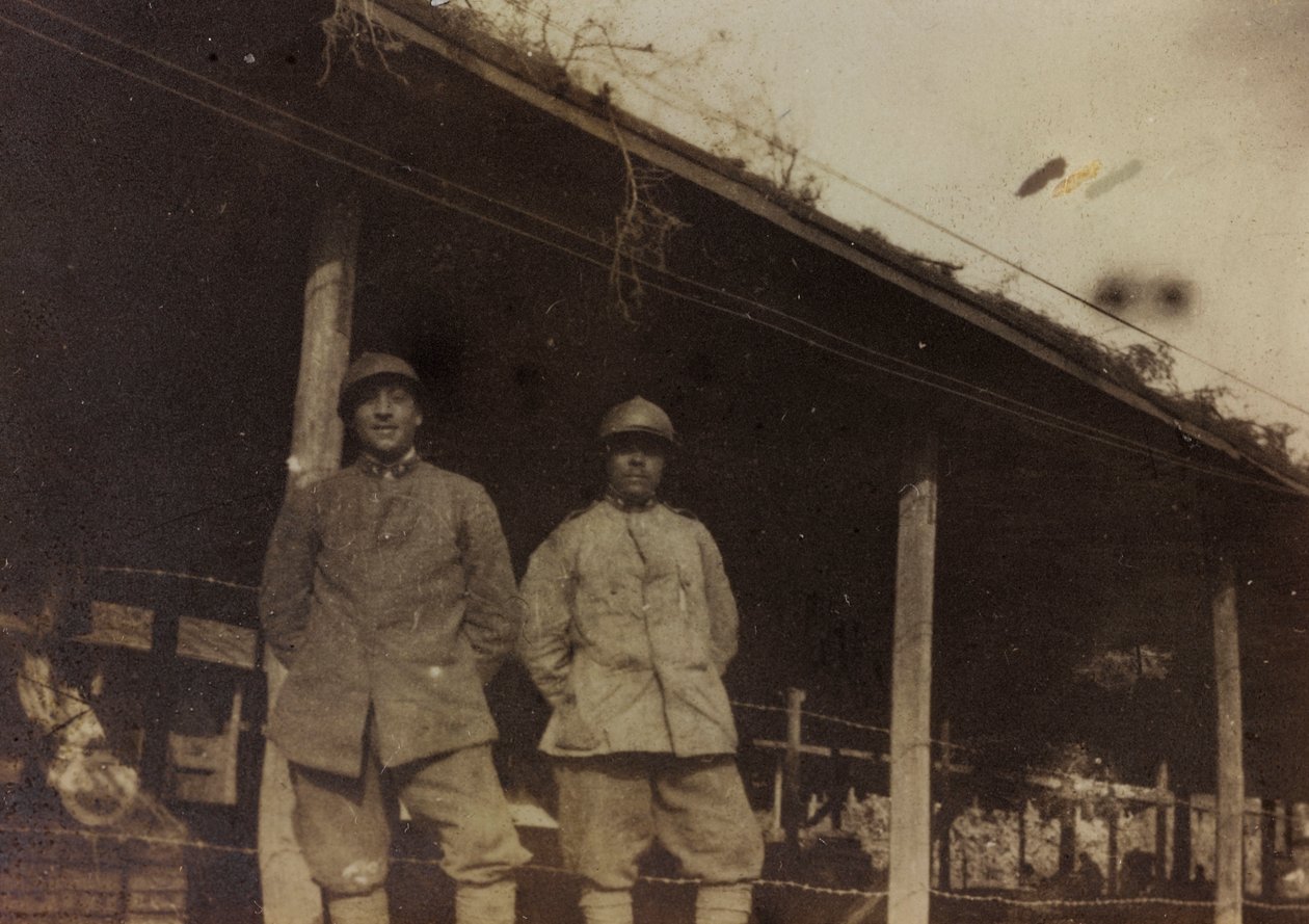 Album "Bilder des Krieges II": Italienische Soldaten im Val Chiusone nach Podsenica, 09/1917 von Gigliucci Gigliucci
