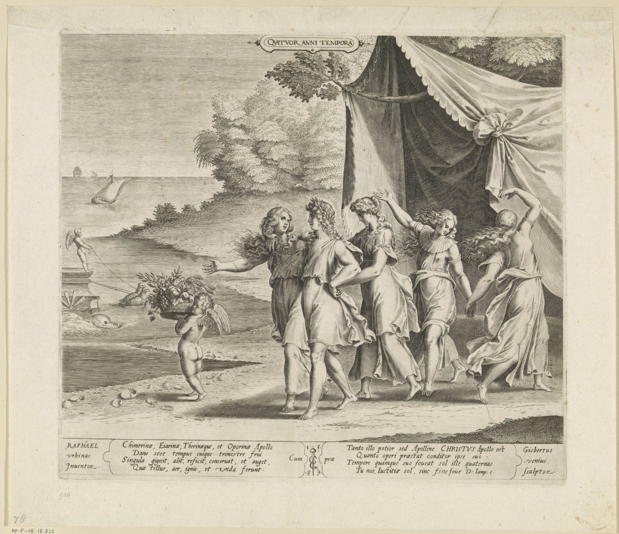 Apollo und die vier Jahreszeiten von Gijsbert Van Veen